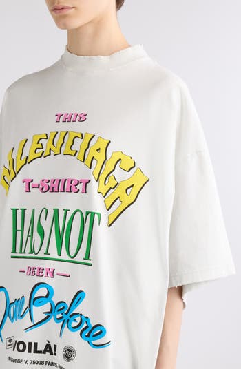 【BALENCIAGA】クチュール ロゴ コットン ブレンド Tシャツ Balenciaga: Black T-Shirts now up to −55% | Stylight