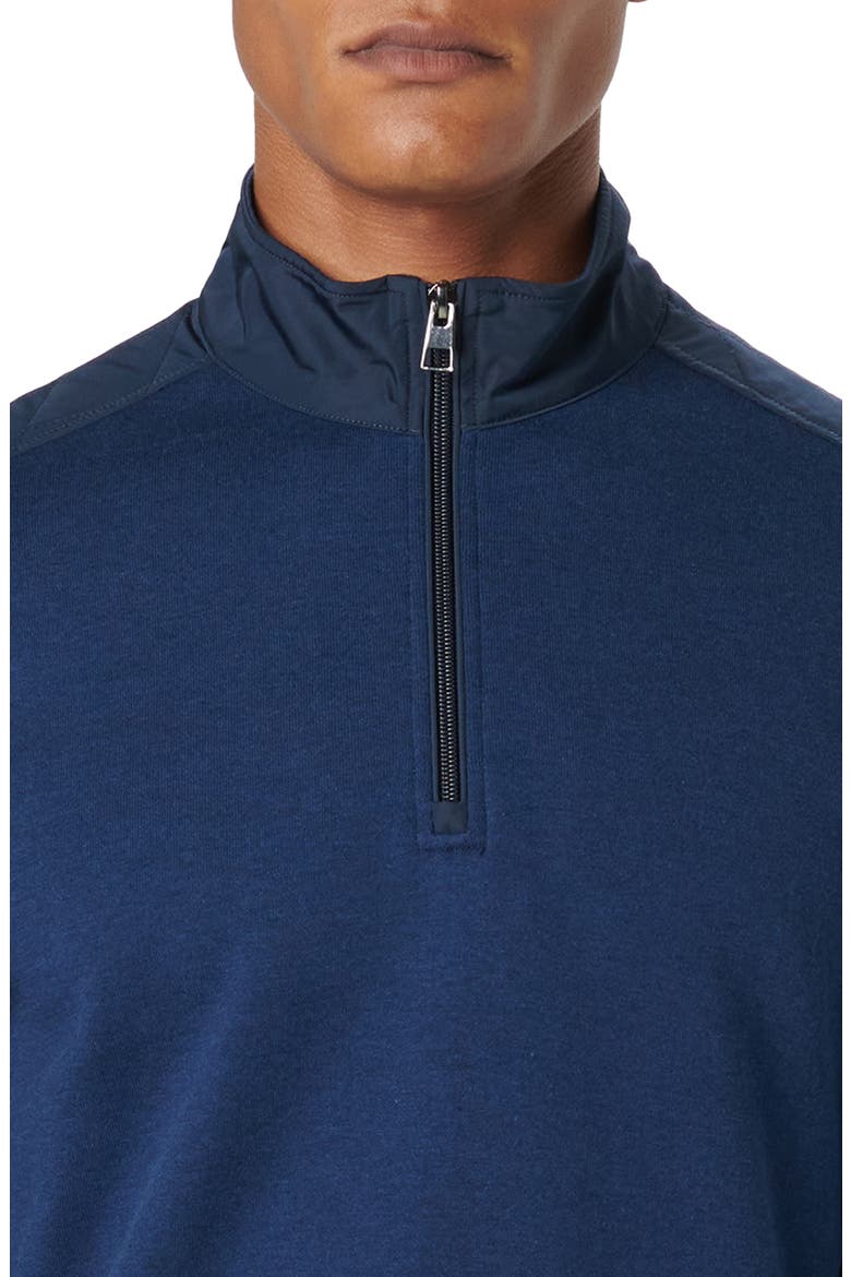 Quarter Zip Pullover, Alternate, color, NAVY