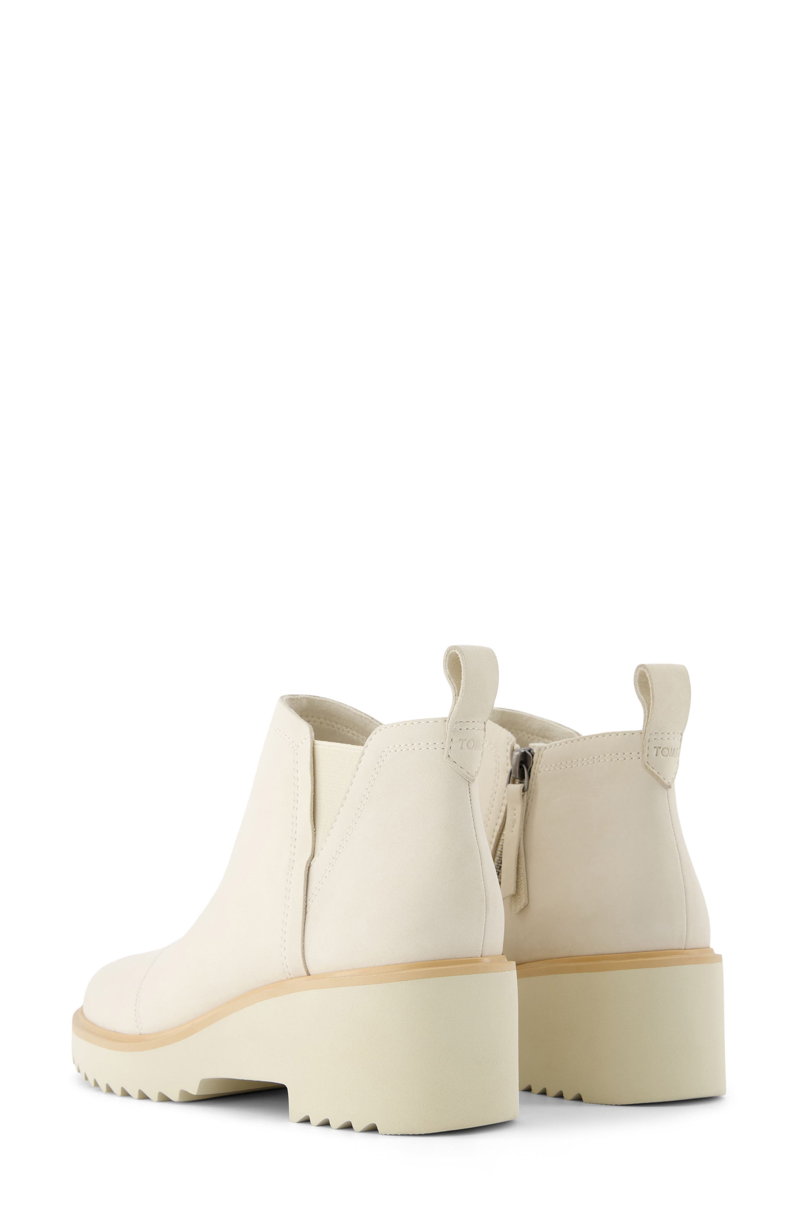 TOMS Maude Wedge Bootie, Alternate, color, Natural