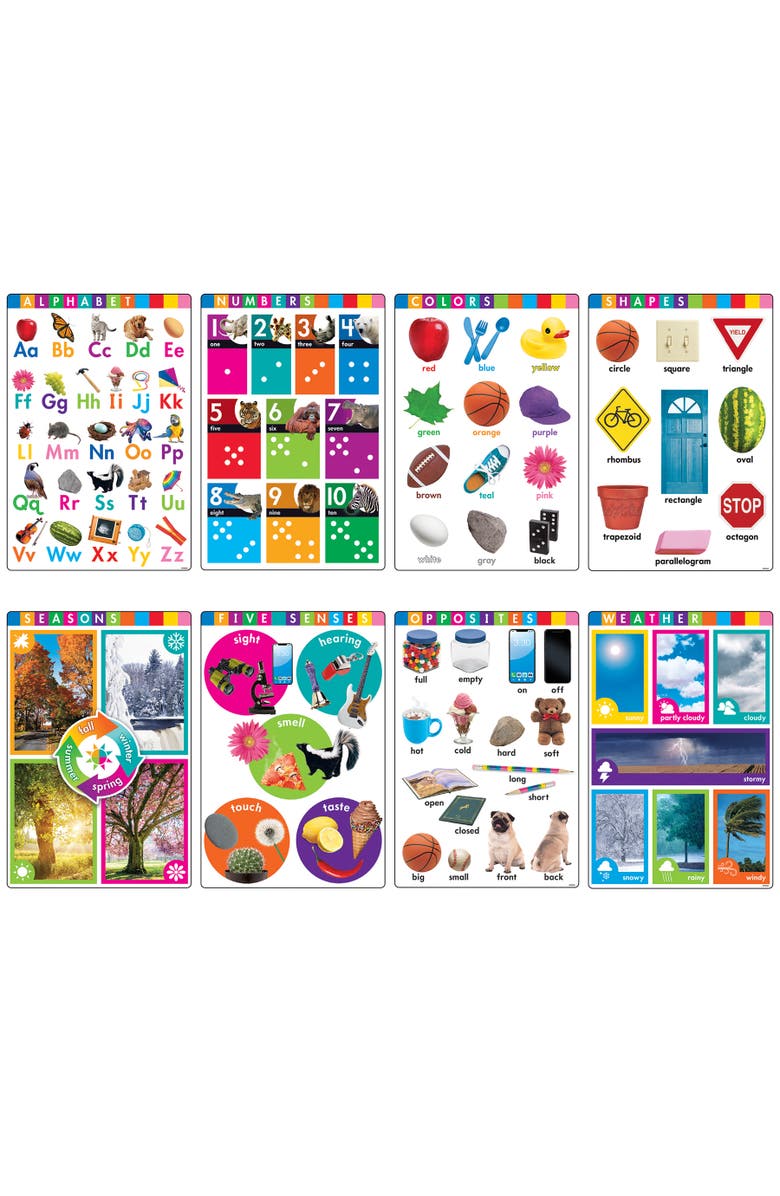 TREND Enterprises Early FUNdamental Skills Learning Set, Alternate, color, Multicolored