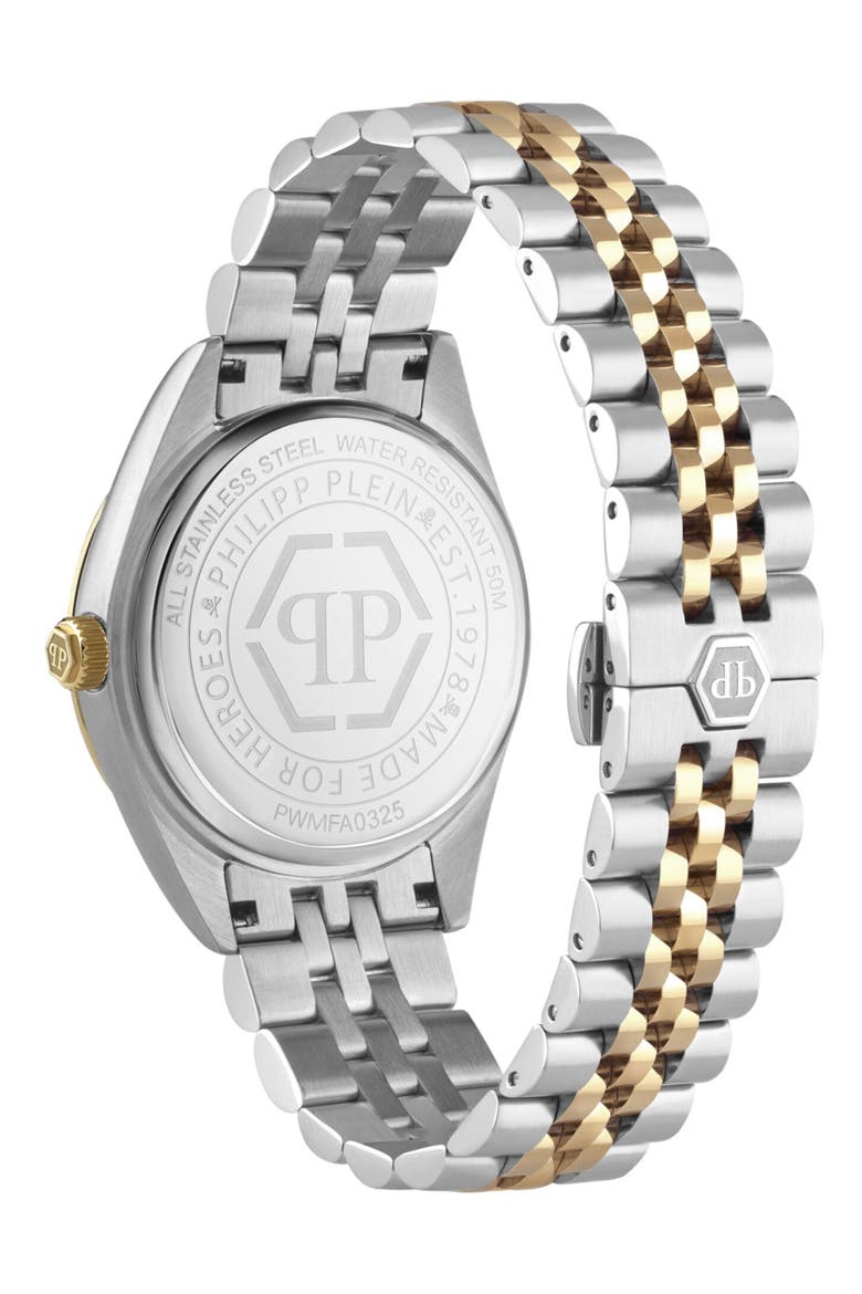 Date Superlative Two Tone Bracelet Watch, 41mm, Alternate, color, TWO TONE