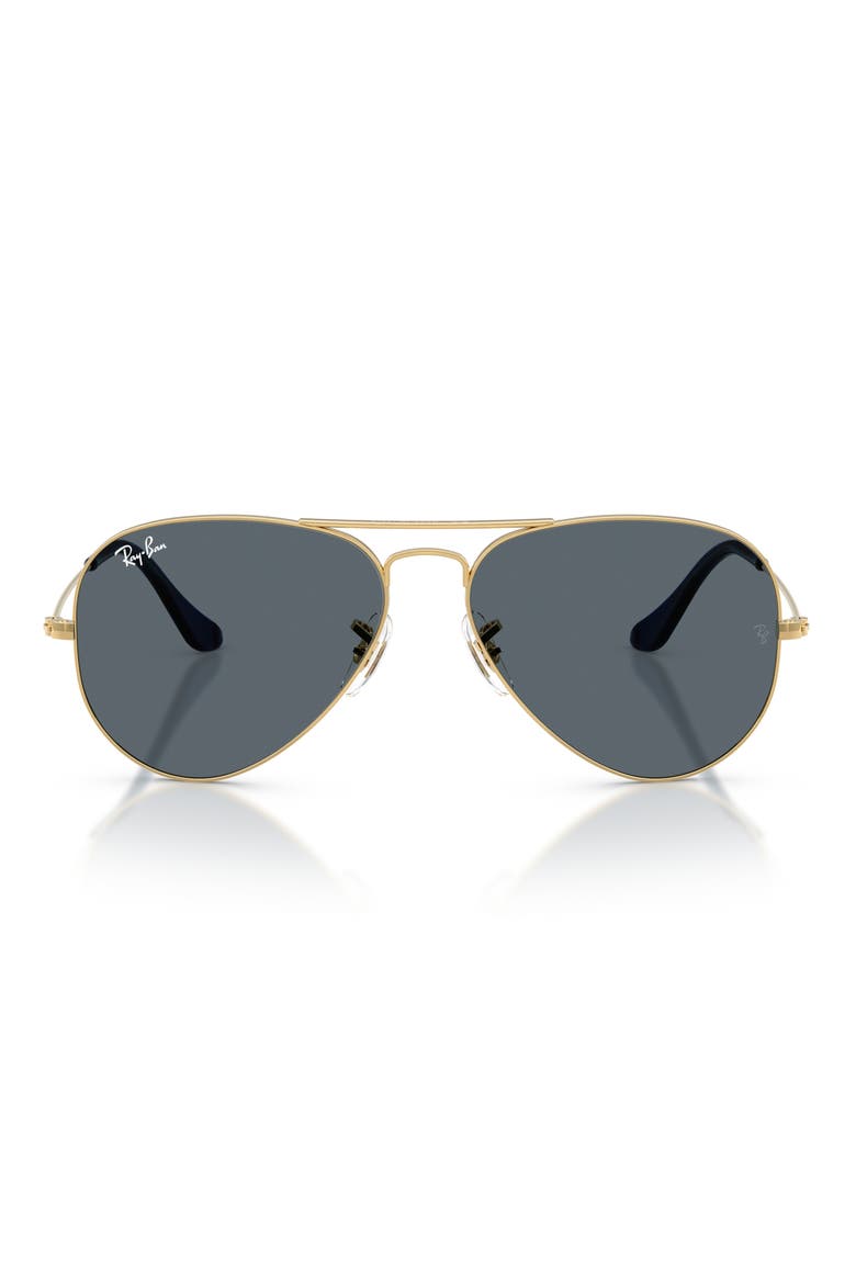 58mm Aviator Sunglasses, Main, color, ARISTA / BLUE