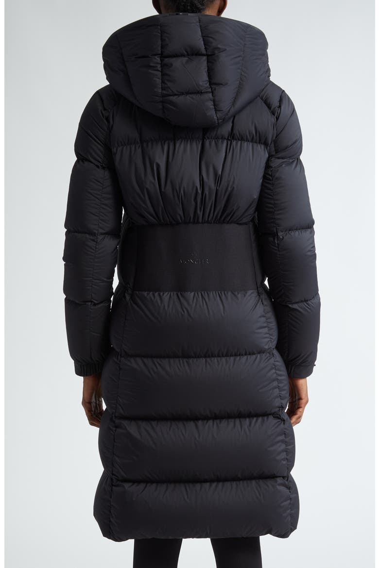 Arredoun Hooded Down Puffer Parka, Alternate, color, BLACK