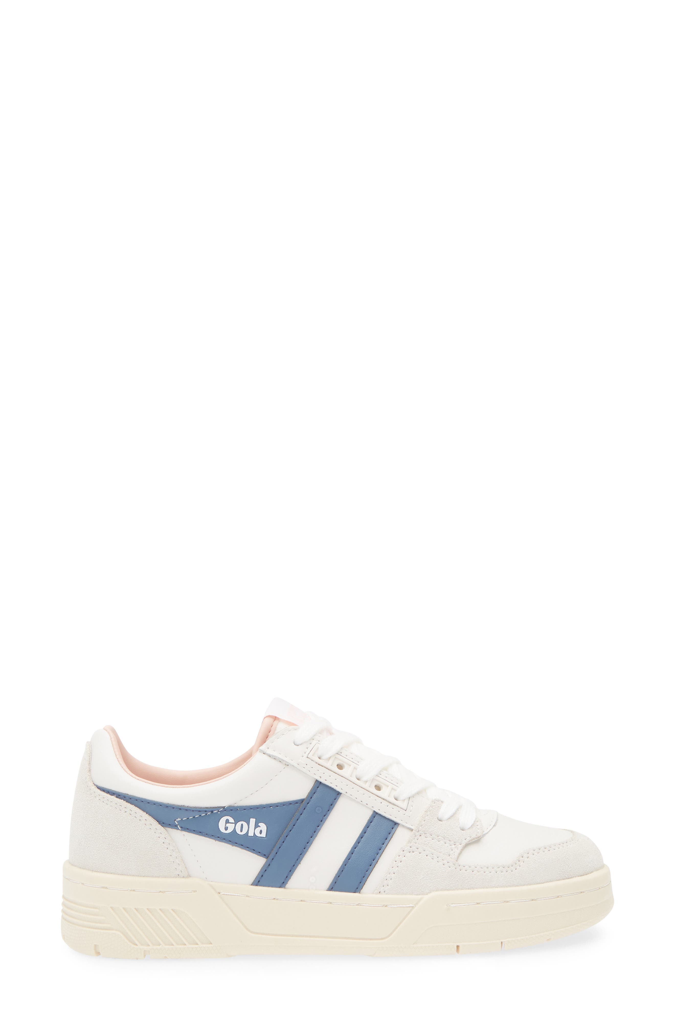 Gola Challenge 84 Low Top Sneaker, Alternate, color, White/ Moonlight/ Pearl Pink