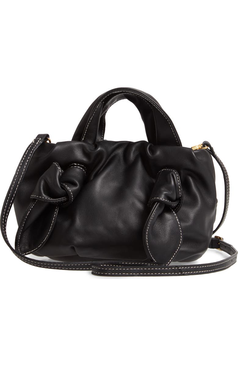 STAUD Ronnie Leather Crossbody Bag, Alternate, color,