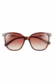 Longchamp 54mm Cat Eye Gradient Sunglasses