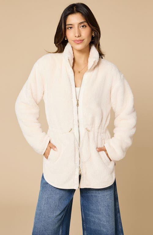 Softies Dreamplush Two Way Zip Tunic In White