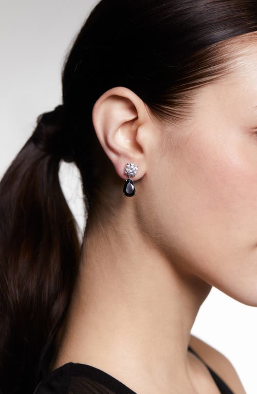 Nadri Maiden Cubic Zirconia Drop Earrings In Metallic