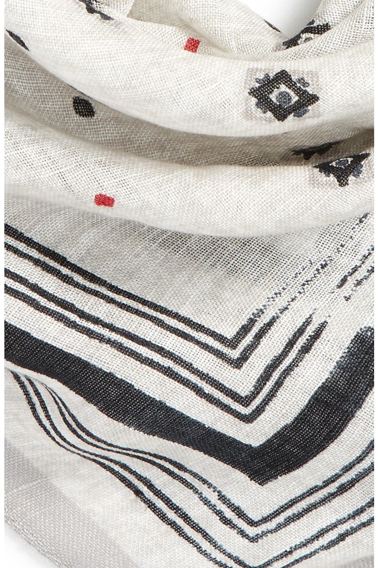 Foulard Bandana, Alternate, color, BLACK COMBO