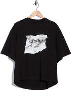AllSaints Amelie Scrunch Graphic Tee