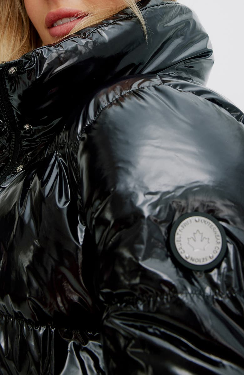 Noize Coco Crop Water Resistant Puffer Jacket, Alternate, color, 