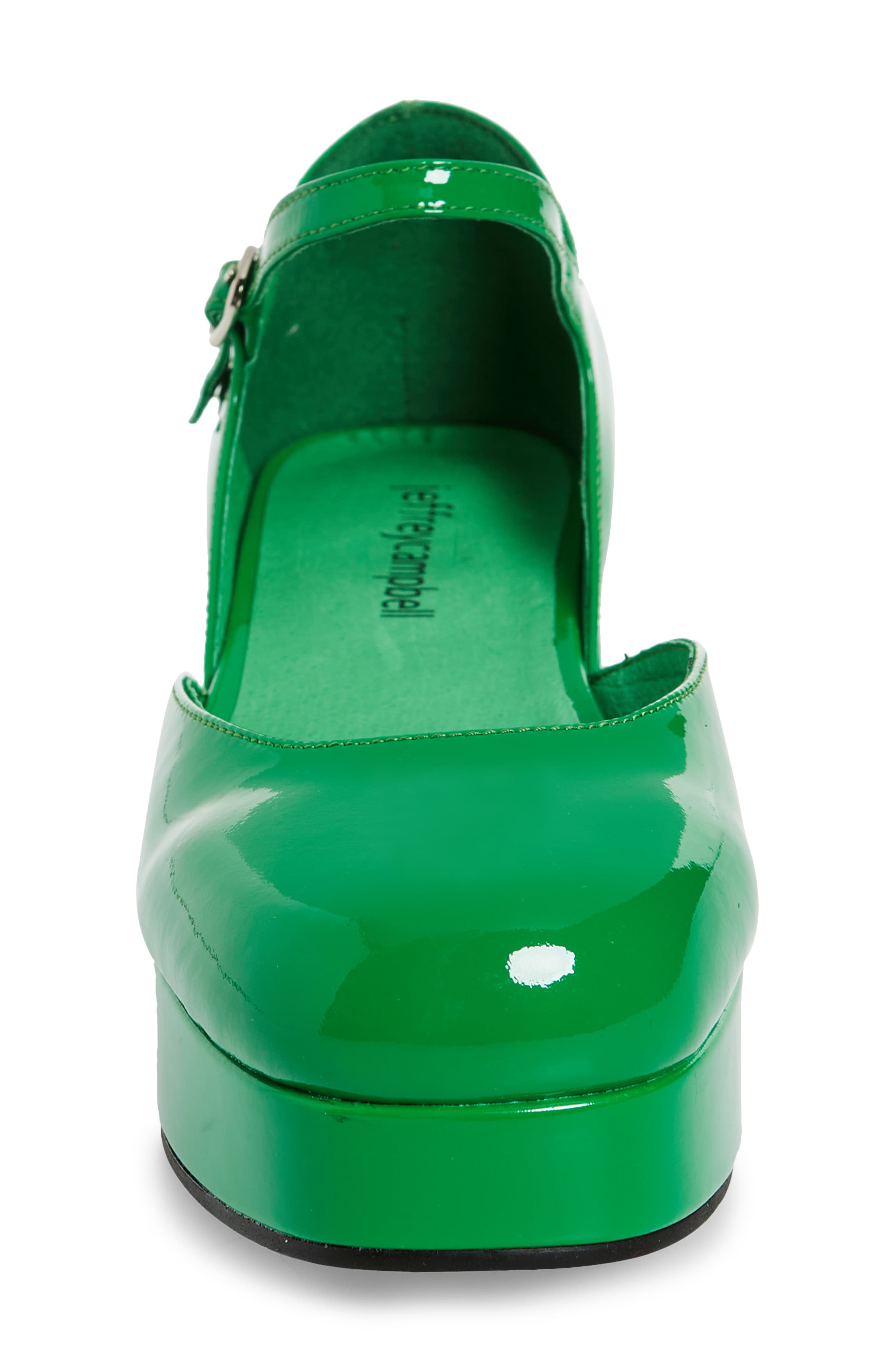 Ecolier Platform Pump, Alternate, color, GREEN PATENT