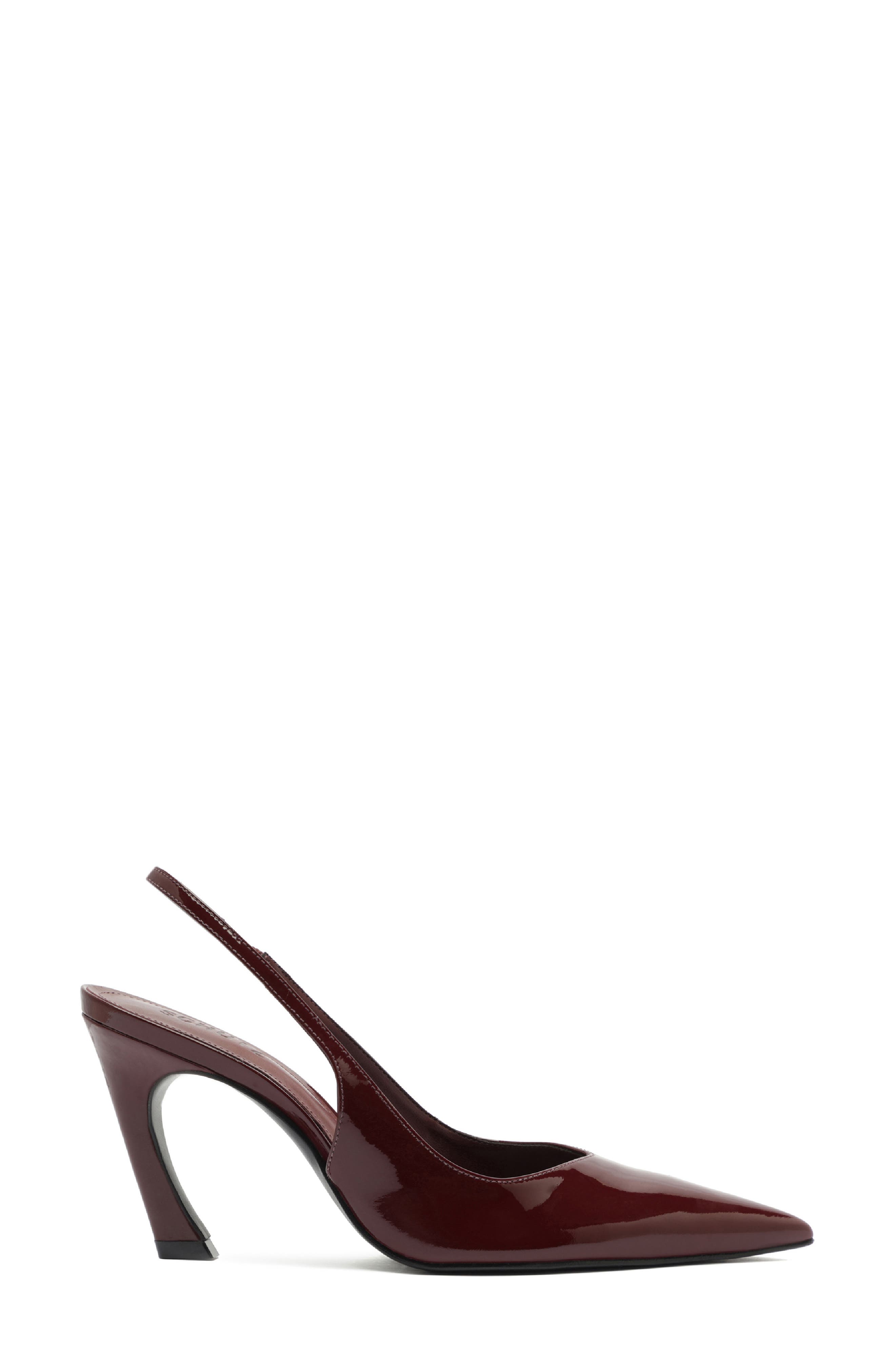 Schutz Lexi Slingback Pointed Toe Pump, Alternate, color, Vino