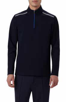 Bugatchi Quarter Zip Pullover