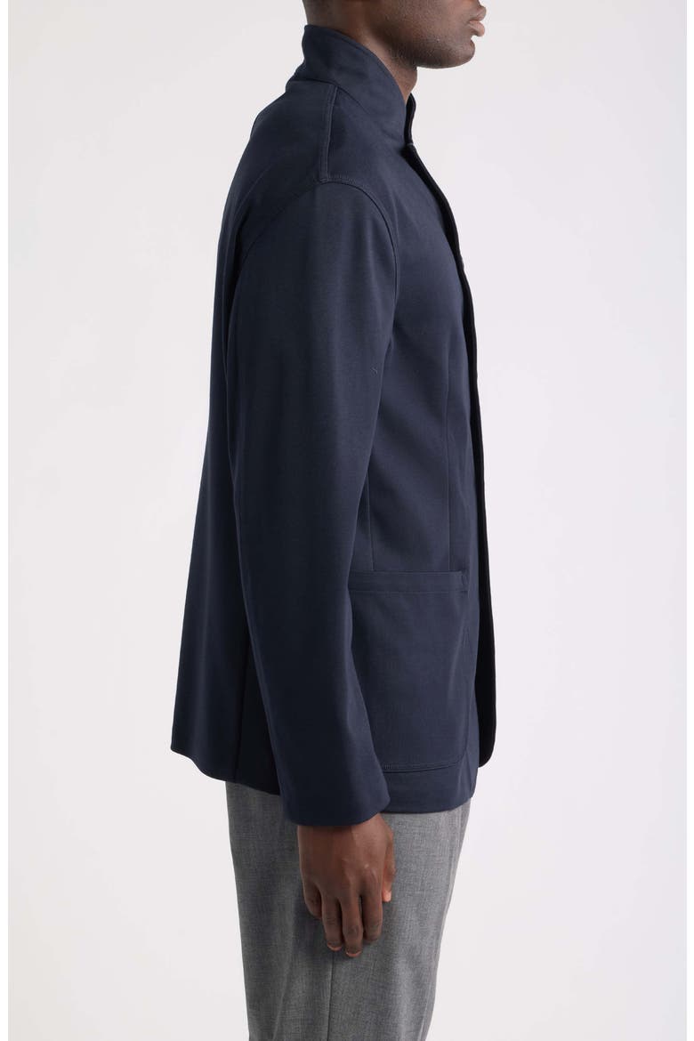 Signature Capsule Knit Blazer, Alternate, color, NAVY