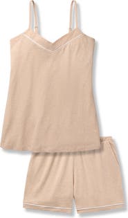 Petite Plume Sylvie Luxe Pima Cotton Short Pajamas