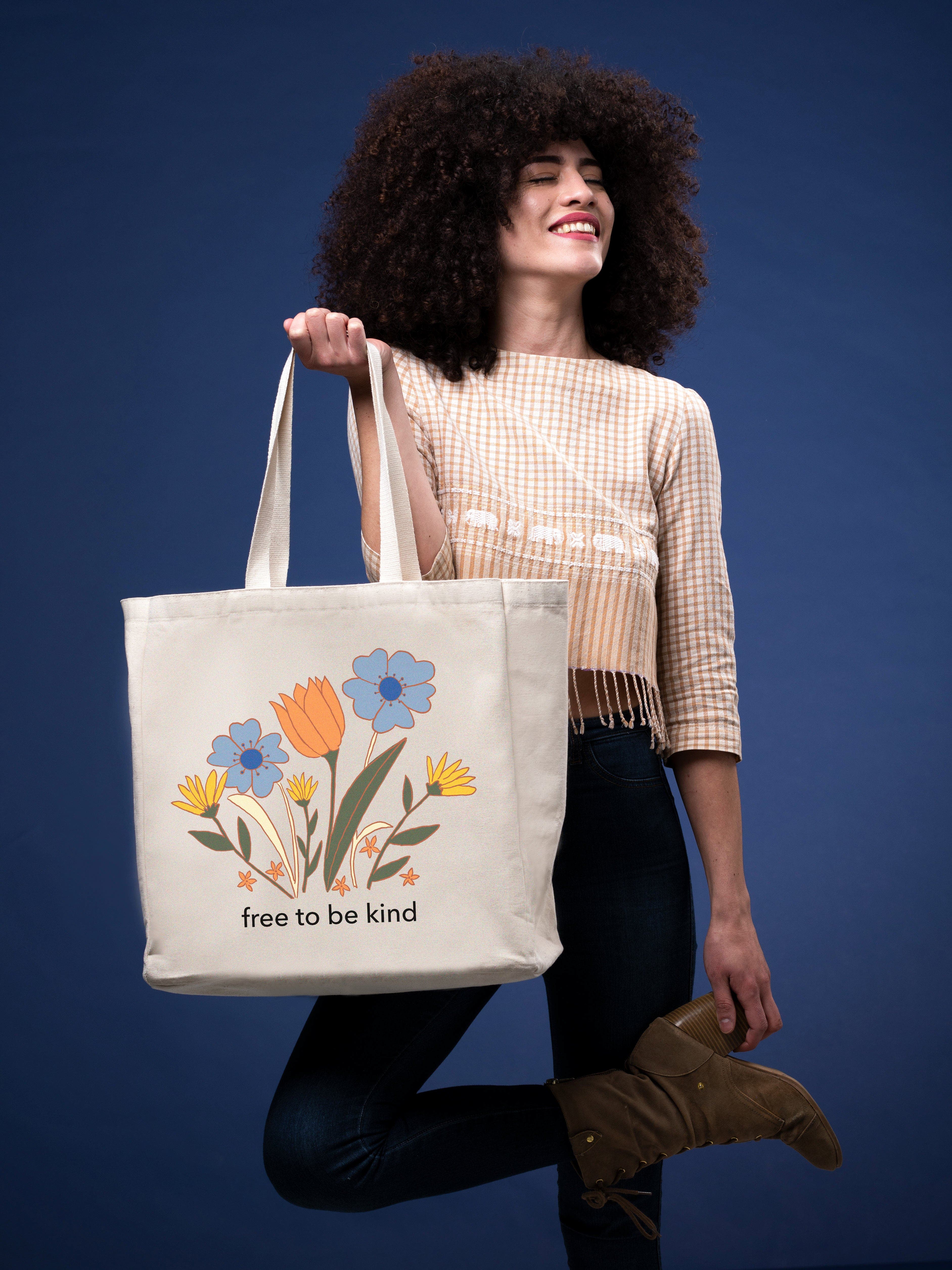 The Tote Project Free to Be Kind | Tote, Alternate, color, Natural
