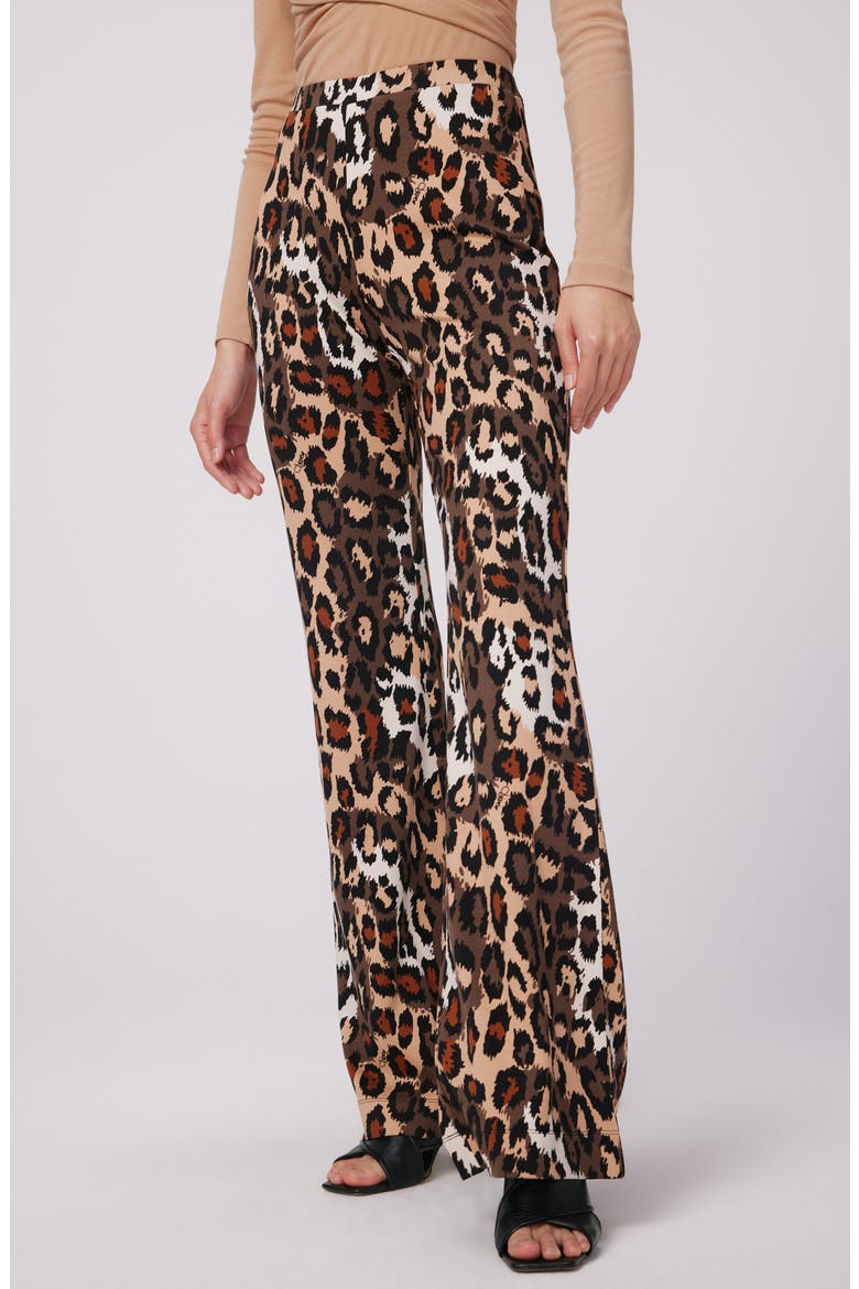Brooklyn Leopard Print Knit Pants, Alternate, color, JUNGLE CAT MED