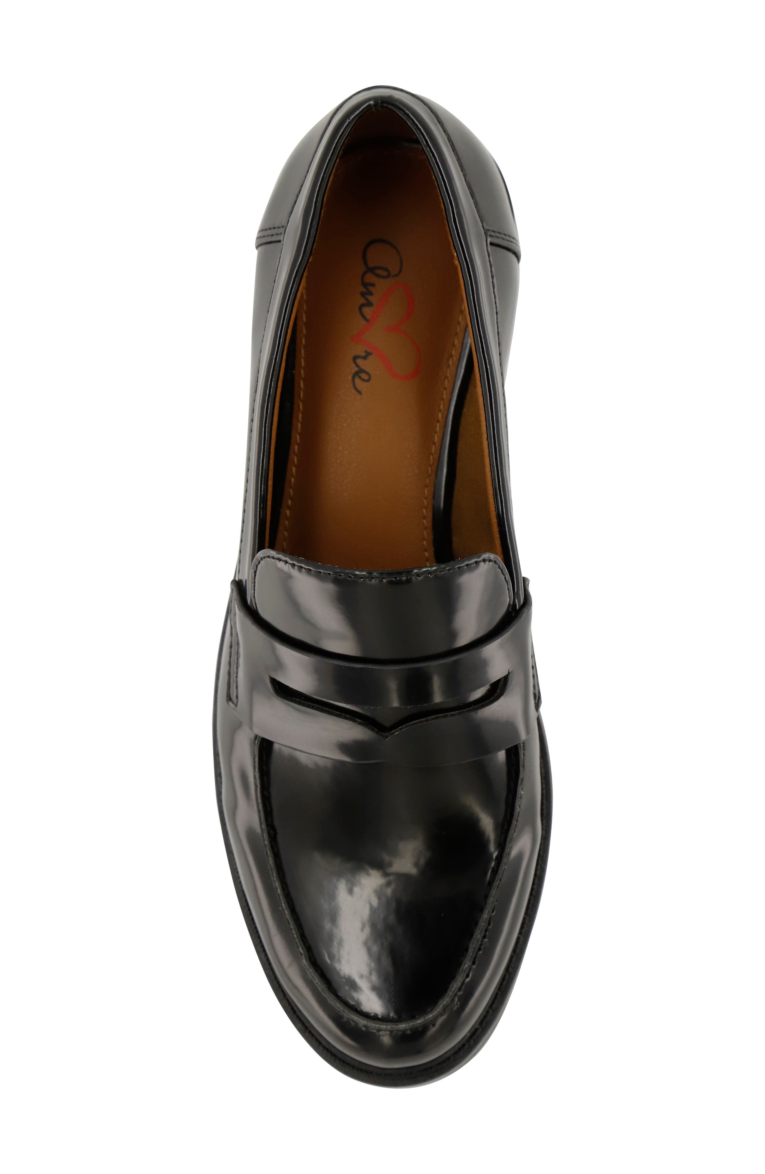 MIA AMORE Hali Lug Sole Penny Loafer, Alternate, color, 