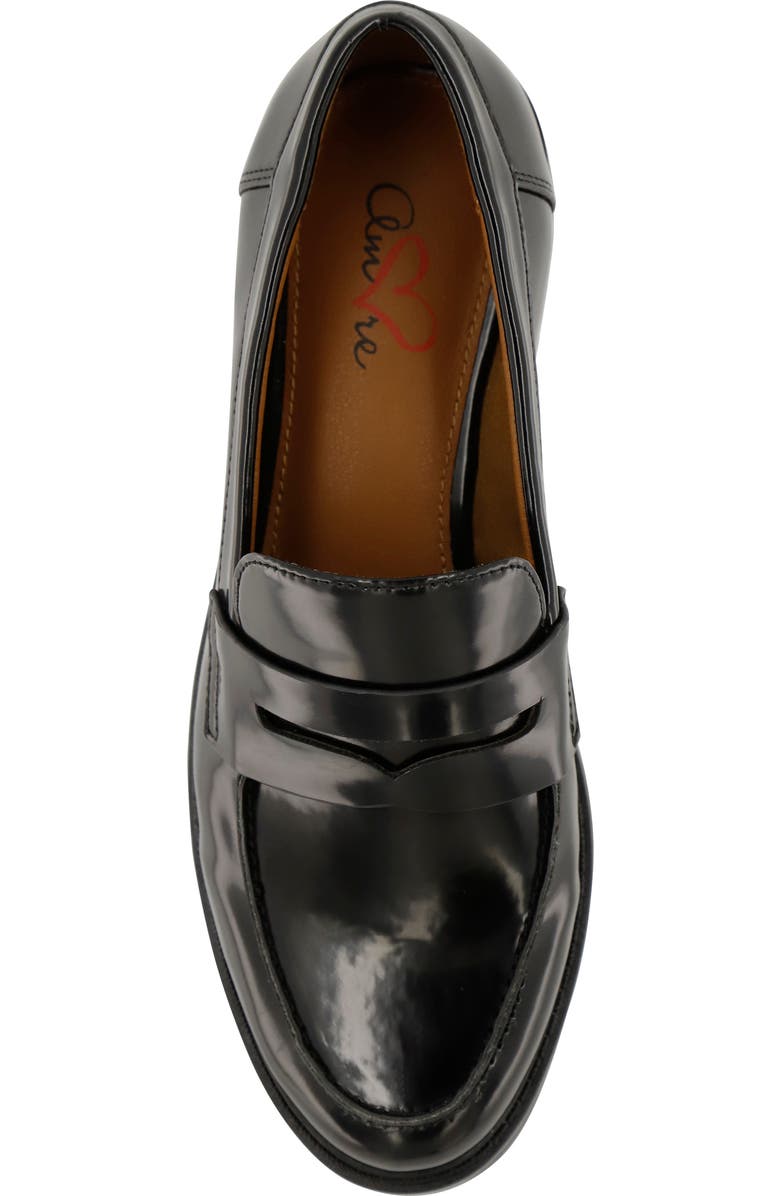 MIA AMORE Hali Lug Sole Penny Loafer, Alternate, color,