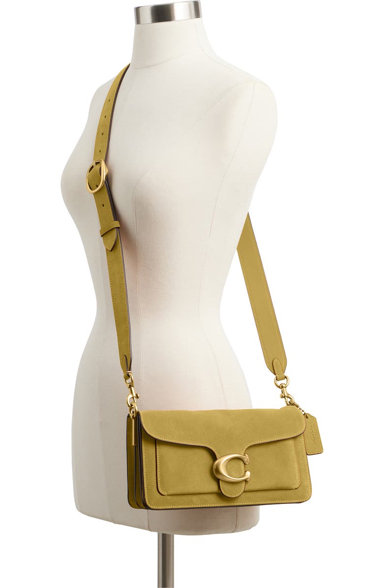 COACH Tabby 26 Suede Shoulder Bag, Alternate, color,