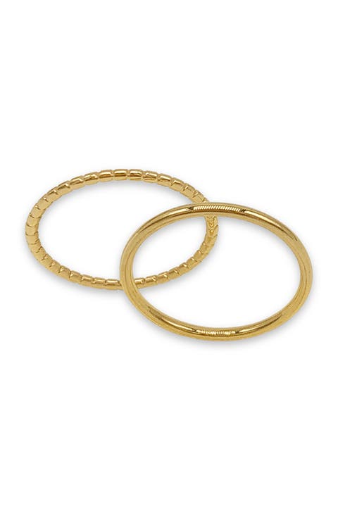 Water Resistant Stack Rings