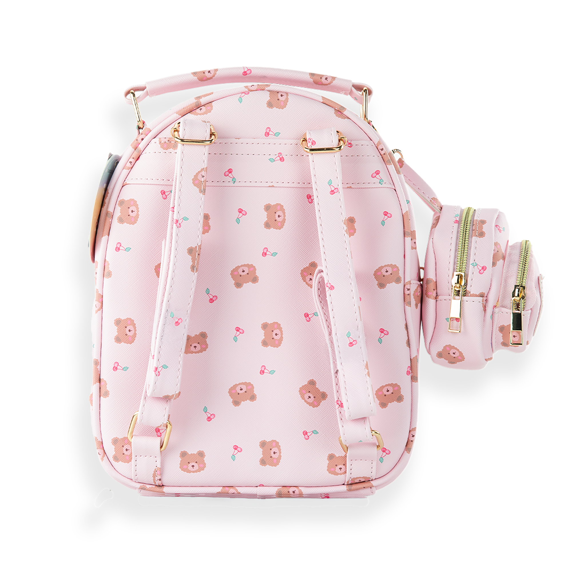 Sweet Bear & Cherry Mini Backpack Set, Alternate, color, Cherry Bear Blush/ Blush