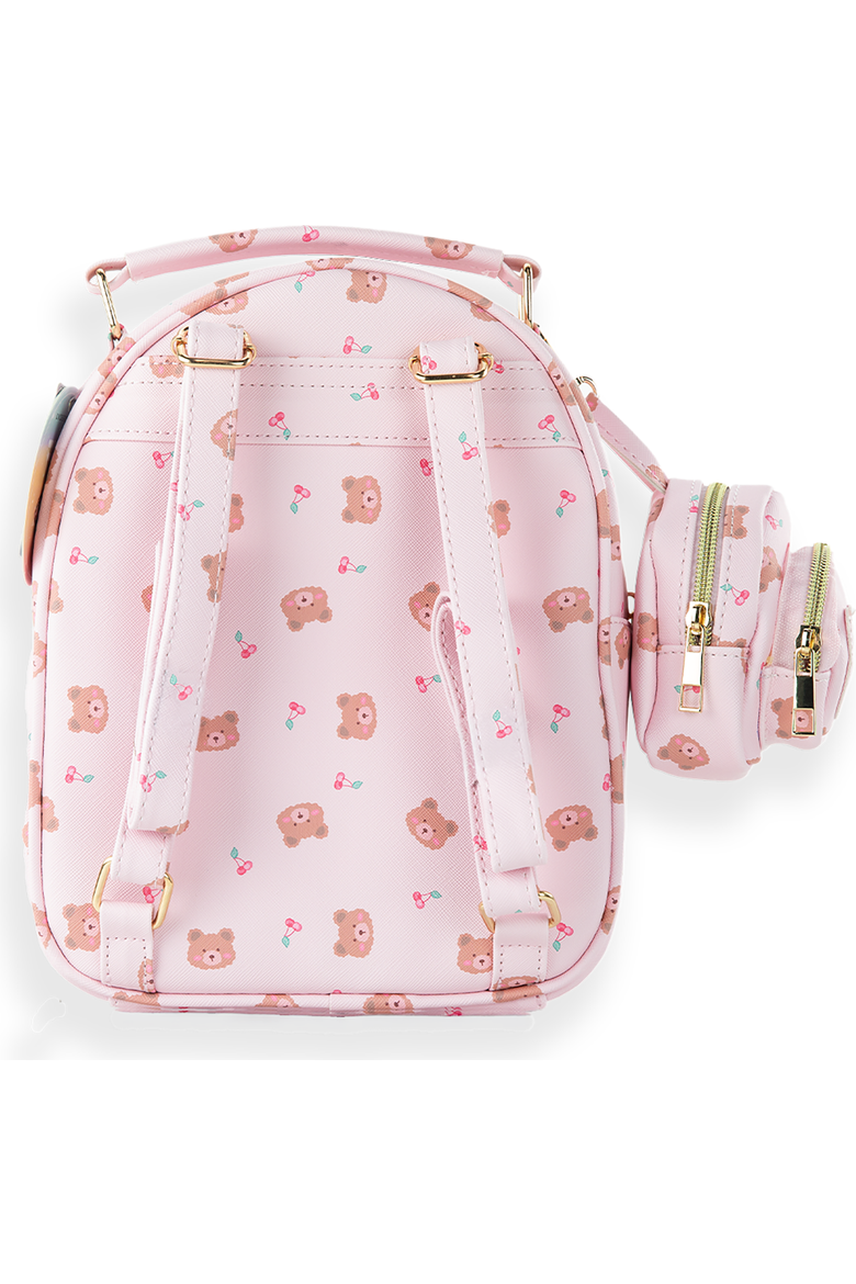 blush mini backpack Jadyn Millie Wear it on your back with the comfy adjustable shoulder straps The Daily Backpack Blush