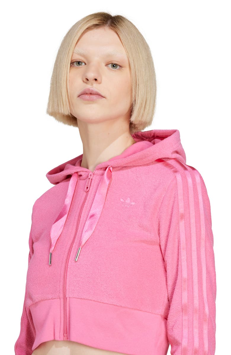 adidas Zip-Up Hoodie, Alternate, color,