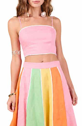 Linen Cropped Camisole