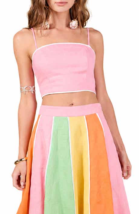 Linen Cropped Camisole