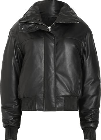 ジャケット・アウター AllSaints Lorel leather jacket AllSaints Leather Jacket, Size 0 US