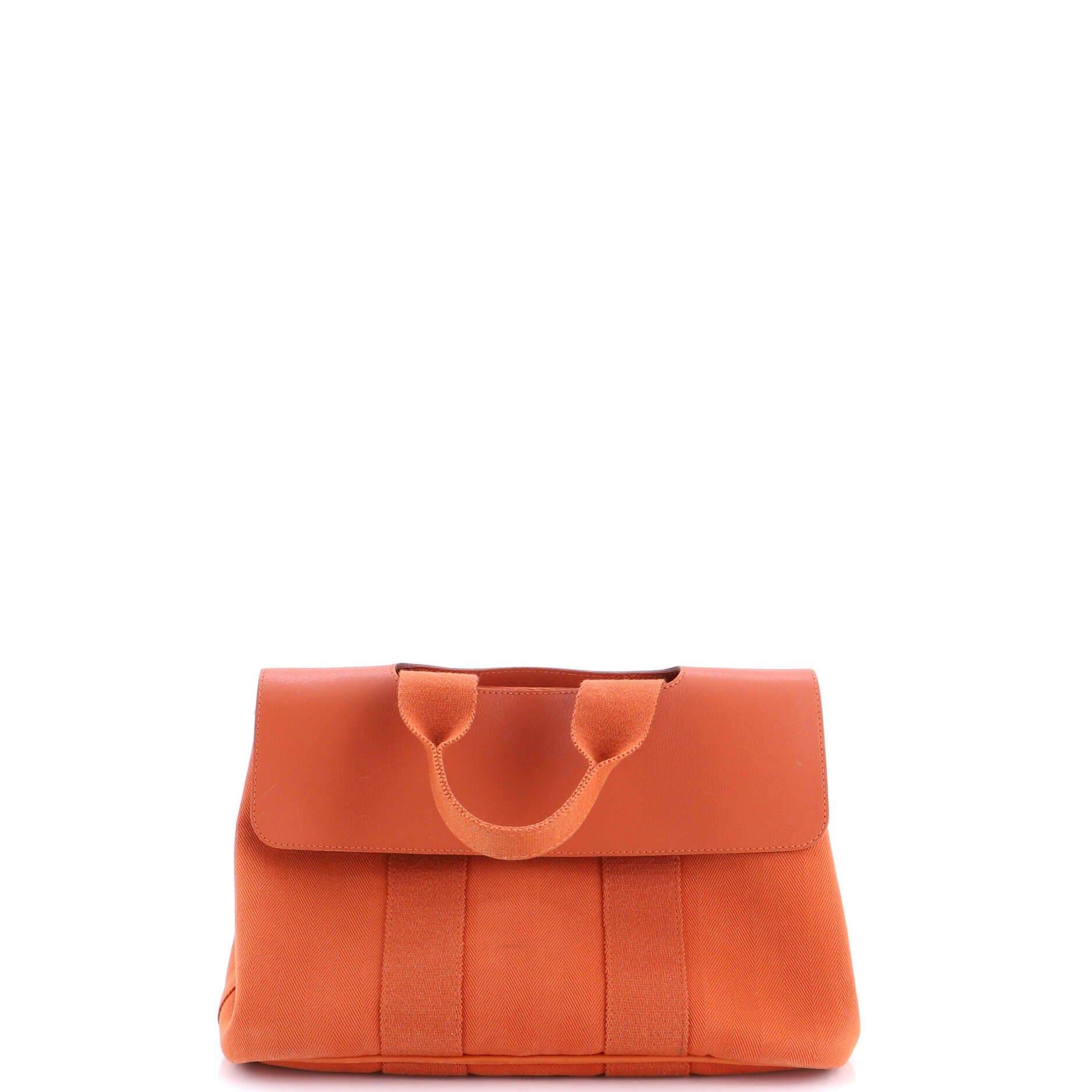 Valparaiso Bag Toile and Leather PM, Alternate, color, Potiron