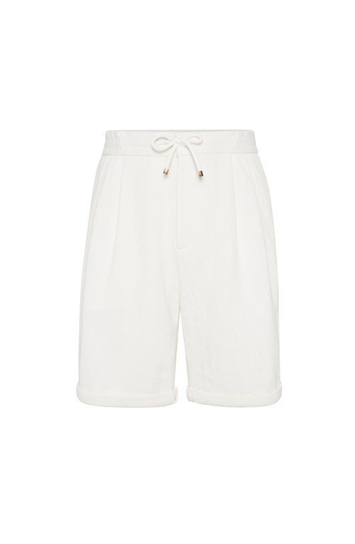 Brunello Cucinelli Linen And Cotton Shorts