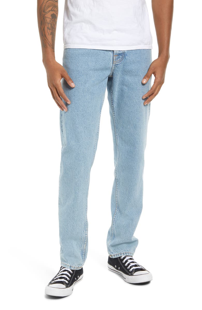 Nudie Jeans Steady Eddie II Organic Cotton Straight Leg Jeans, Main, color, 