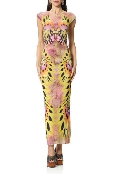 Mylo Print Maxi Dress