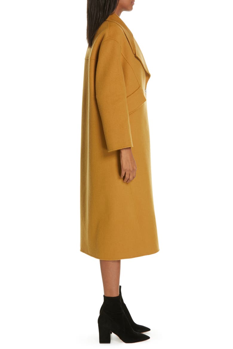 Ball Long Coat, Alternate, color, CAMEL