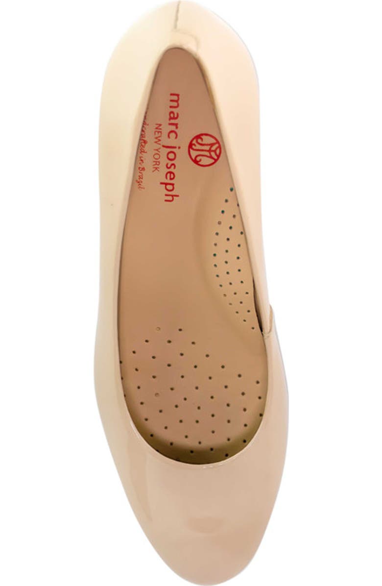 Marc Joseph New York Broad St 2.0 Patent Leather Pump, Alternate, color, Nude Soft Patent