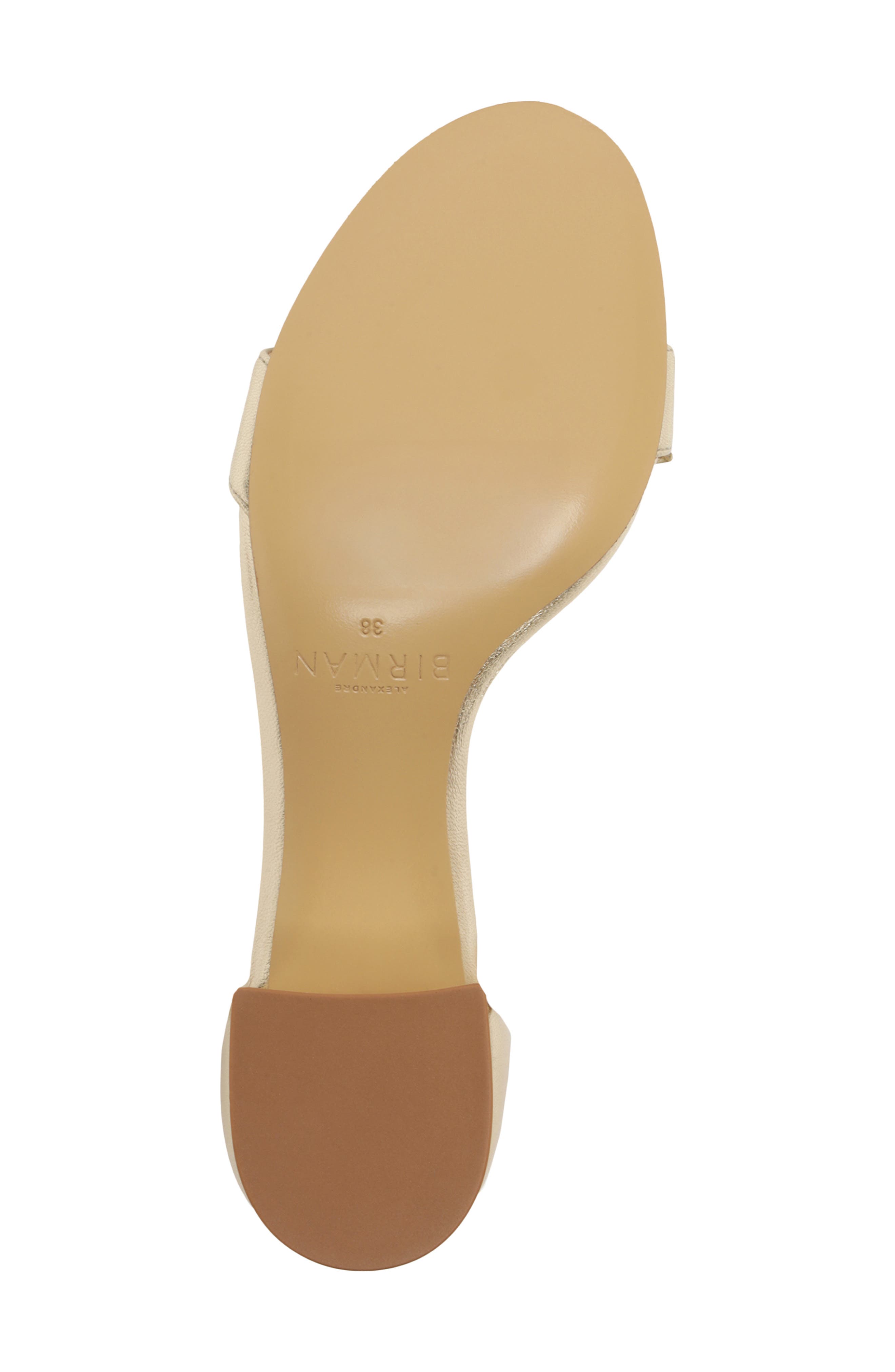Alexandre Birman Clarita Block Heel Sandal, Alternate, color, Golden