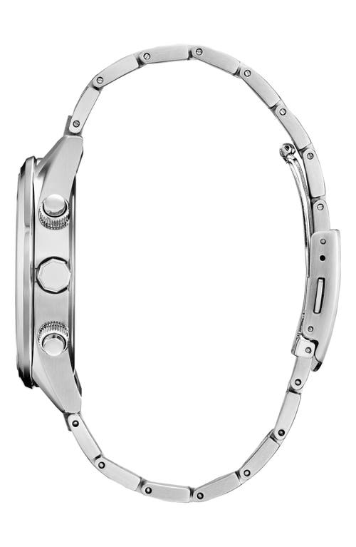 Citizen Mens Silver Tone Stainless Steel Bracelet Watch At8260-51m In Silver