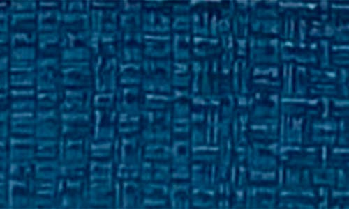 Mariposa Indigo Blue Faux Grasscloth Frame, 5 X 7 In Blue