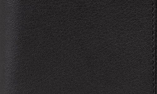 Hugo Boss Hugo New Crosstown Leather Bifold Wallet In Black