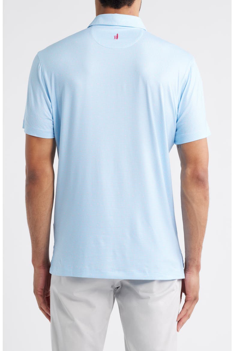 Tundra Microprint Featherweight Performance Polo, Alternate, color, MALIBLU