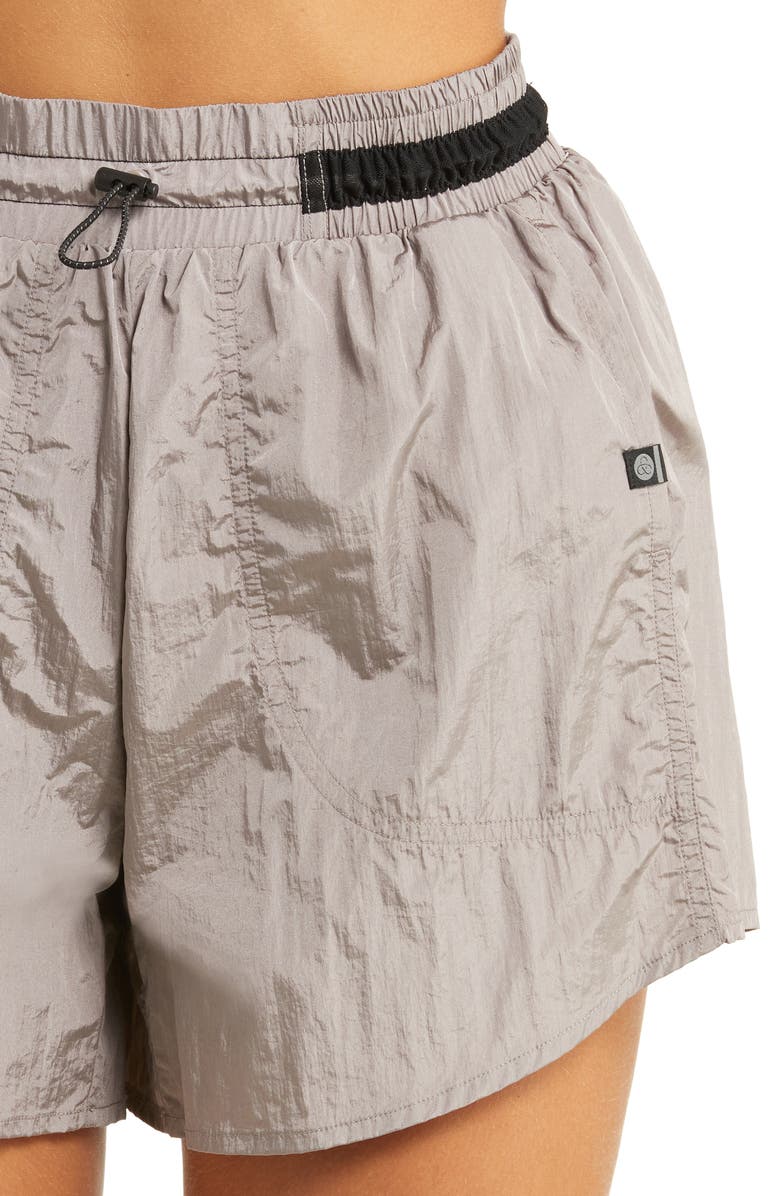 Zella Runyon High Waist Performance Shorts, Alternate, color, 