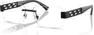 Versace 56mm Rectangle optical glasses