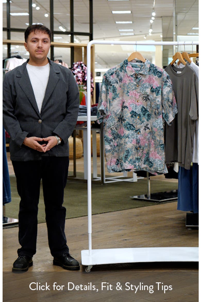 Catalina Coast Short Sleeve Linen Button-Up Shirt video