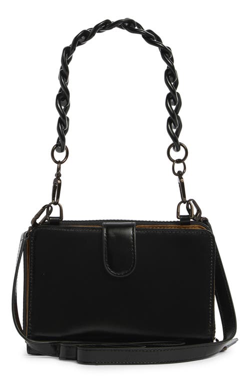 Hobo Dixon Zip Shoulder Bag In Black