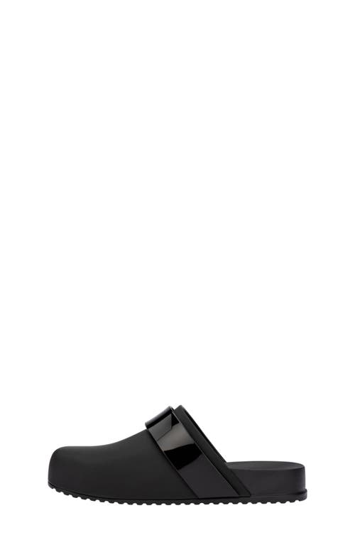 Mini Melissa Kids' Cozy Clog In Black