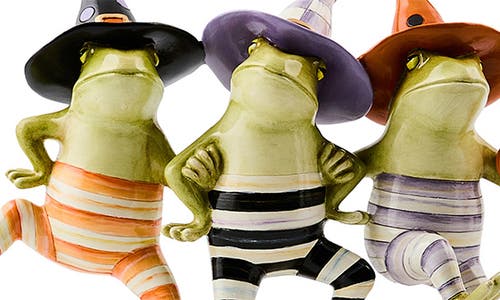 Mackenzie-childs Mackenzie Childs Halloween Fergal Trio Figurine In Multi