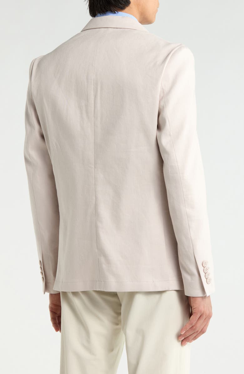 Bugatchi Two Button Blazer, Alternate, color, Stone